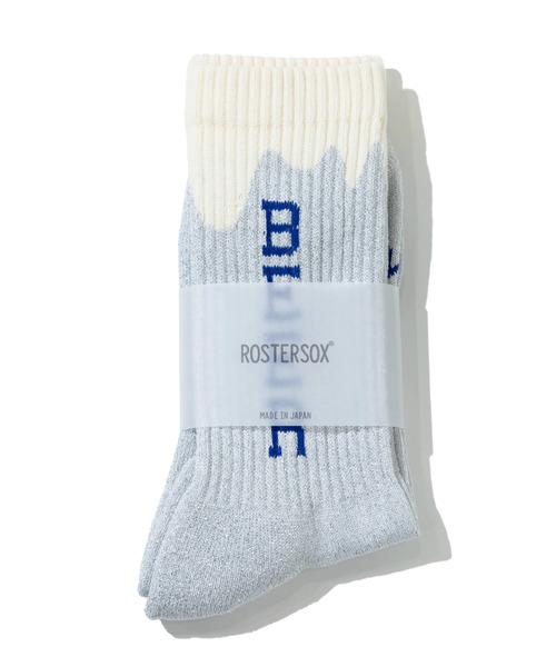 ROSTER SOX(ロスターソックス)の「ROSTER SOX/ロスターソックス BEER(ソックス/靴下・メンズ・グレー/イエロー・MEDIUM/LARGE)」の3枚目の写真