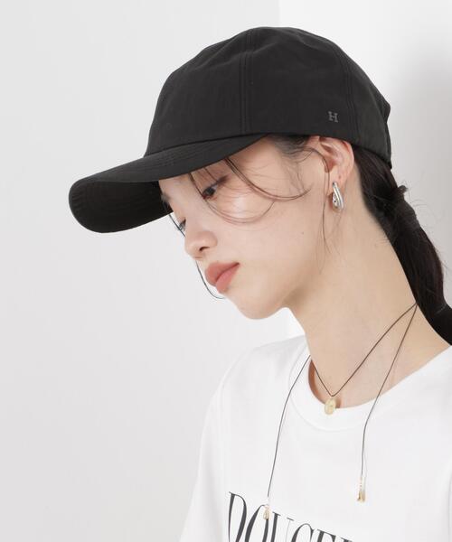 Healthknit(ヘルスニット)の「Healthknit/別注ワンポイント刺繍CAP(キャップ・レディース・ブラック/ライトベージュ・FREE)」の3枚目の写真
