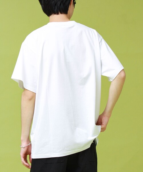 GEVACO（ゲバコ）の「【GEVACO/ゲバコ】プリントＴシャツ（Tシャツ/カットソー・メンズ・ライトグレー/ホワイト/ネイビー・L/M）」の9枚目の写真