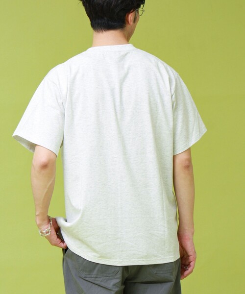GEVACO（ゲバコ）の「【GEVACO/ゲバコ】プリントＴシャツ（Tシャツ/カットソー・メンズ・ライトグレー/ホワイト/ネイビー・L/M）」の20枚目の写真