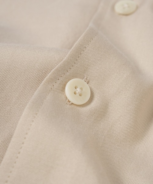 WhoWhat(フーワット)の「ORIGAMI POCKET SHIRT <LONG SL>(シャツ/ブラウス・メンズ・ベージュ/ピンク系その他・S/M)」の6枚目の写真