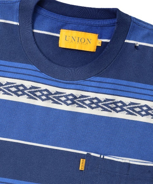 UNION（UNION TOKYO）（ユニオン）の「UNION TOKYO  KENMORE TEE  ユニオントーキョー Tシャツ（Tシャツ/カットソー・メンズ・ダークブラウン/ネイビー・XL/L/M/S）」の5枚目の写真