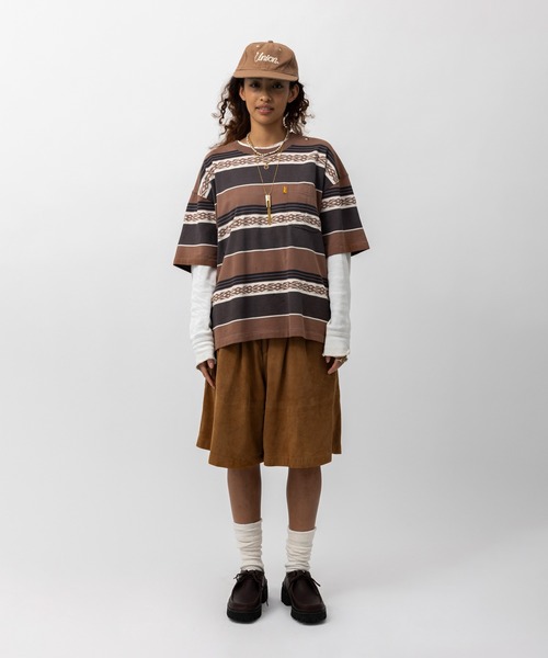 UNION（UNION TOKYO）（ユニオン）の「UNION TOKYO  KENMORE TEE  ユニオントーキョー Tシャツ（Tシャツ/カットソー・メンズ・ダークブラウン/ネイビー・XL/L/M/S）」の6枚目の写真