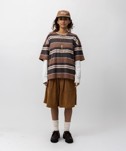 UNION（UNION TOKYO）（ユニオン）の「UNION TOKYO  KENMORE TEE  ユニオントーキョー Tシャツ（Tシャツ/カットソー・メンズ・ダークブラウン/ネイビー・XL/L/M/S）」の7枚目の写真