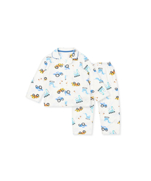 ORGANICMOM（オーガニックマム）の「ディノポークモーダル長袖子供パジャマ(MKSSSW01)（ルームウェア/パジャマ）」