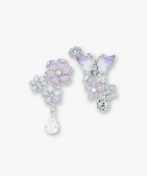 ANNA SUI（アナスイ）の「蝶 小花モチーフ ピアス（ピアス（両耳用））」