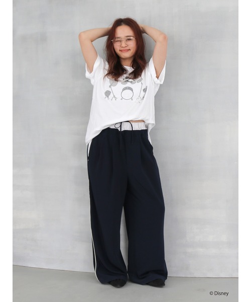 Ungrid（アングリッド）の「MICKEY / ロックTee（Tシャツ/カットソー・レディース・チャコールグレー/オフホワイト・FREE）」の20枚目の写真