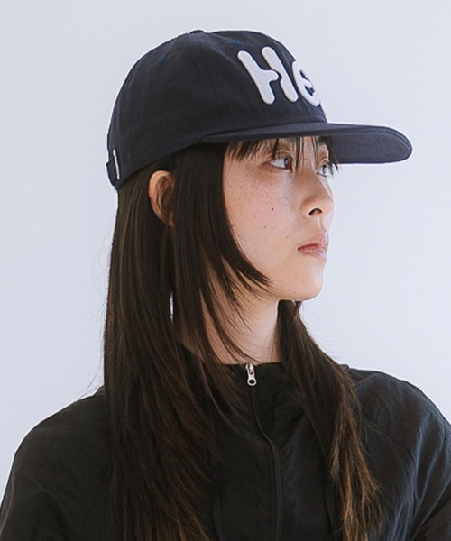 HEISAN(ハイサン)の「◇HEISAN◇ブランド直輸入正規品/HEI ビッグロゴ フェルト キャップ HEI BIG LOGO FELT CAP(キャップ・レディース・ブラック/ブルー/ブラウン/レッド/ライトグレー/ダークネイビー・FREE)」の5枚目の写真