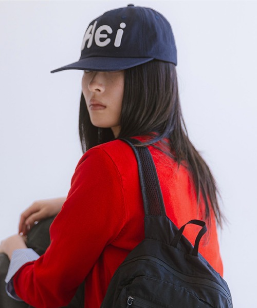 HEISAN(ハイサン)の「◇HEISAN◇ブランド直輸入正規品/HEI ビッグロゴ フェルト キャップ HEI BIG LOGO FELT CAP(キャップ・レディース・ブラック/ブルー/ブラウン/レッド/ライトグレー/ダークネイビー・FREE)」の15枚目の写真