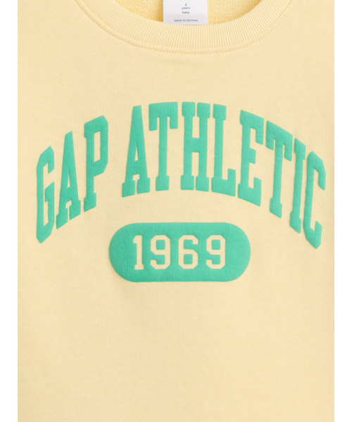GAP（ギャップ）の「babyGap フレンチテリー 半袖 スウェットシャツ（スウェット・キッズ・ブラック/グリーン/イエロー/ネイビー・70cm/80ｃｍ/90cm/95cm/100cm/105cm/110cm）」の13枚目の写真