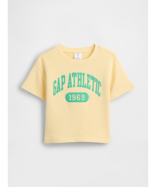 GAP（ギャップ）の「babyGap フレンチテリー 半袖 スウェットシャツ（スウェット・キッズ・ブラック/グリーン/イエロー/ネイビー・70cm/80ｃｍ/90cm/95cm/100cm/105cm/110cm）」の4枚目の写真