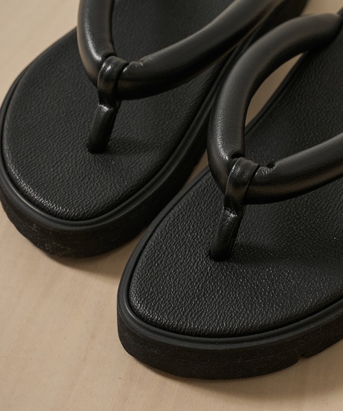 foot the coacher(フットザコーチャー)の「【foot the coacher/フットザコーチャー】SETTA SANDALS(サンダル・メンズ・ブラック・27.0cm/26.0cm/25.0cm)」の4枚目の写真