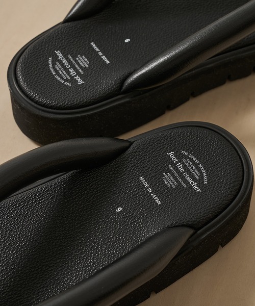 foot the coacher(フットザコーチャー)の「【foot the coacher/フットザコーチャー】SETTA SANDALS(サンダル・メンズ・ブラック・27.0cm/26.0cm/25.0cm)」の5枚目の写真