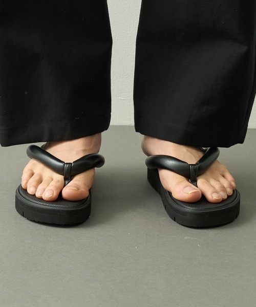 foot the coacher(フットザコーチャー)の「【foot the coacher/フットザコーチャー】SETTA SANDALS(サンダル・メンズ・ブラック・27.0cm/26.0cm/25.0cm)」の7枚目の写真