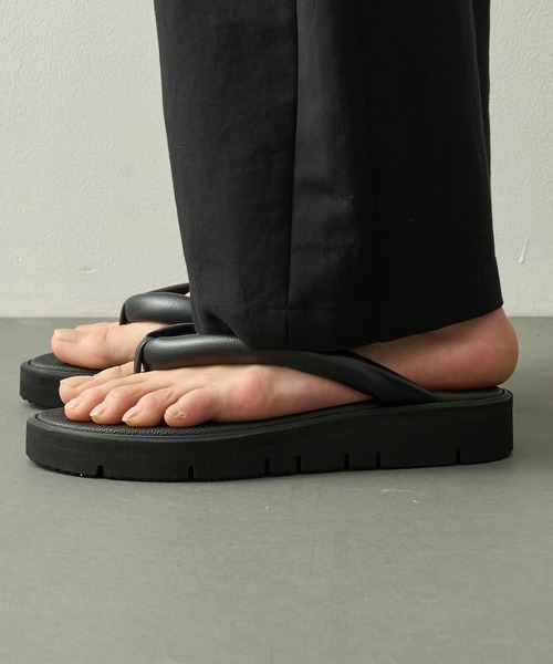foot the coacher(フットザコーチャー)の「【foot the coacher/フットザコーチャー】SETTA SANDALS(サンダル・メンズ・ブラック・27.0cm/26.0cm/25.0cm)」の8枚目の写真