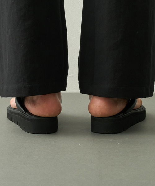 foot the coacher(フットザコーチャー)の「【foot the coacher/フットザコーチャー】SETTA SANDALS(サンダル・メンズ・ブラック・27.0cm/26.0cm/25.0cm)」の9枚目の写真