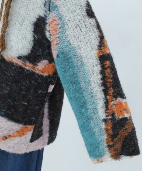 bedsidedrama（ベットサイドドラマ）の「Dim Dream Knit Sweater（ニット/セーター・レディース・ブラック/ホワイト・1）」の13枚目の写真