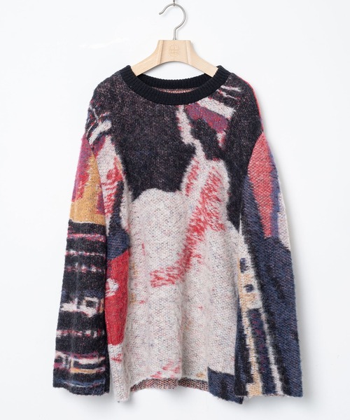 bedsidedrama（ベットサイドドラマ）の「Dim Dream Knit Sweater（ニット/セーター・レディース・ブラック/ホワイト・1）」の19枚目の写真