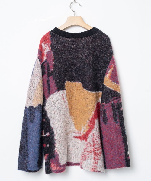 bedsidedrama（ベットサイドドラマ）の「Dim Dream Knit Sweater（ニット/セーター・レディース・ブラック/ホワイト・1）」の20枚目の写真