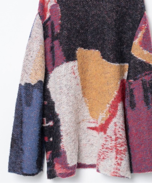 bedsidedrama（ベットサイドドラマ）の「Dim Dream Knit Sweater（ニット/セーター・レディース・ブラック/ホワイト・1）」の22枚目の写真