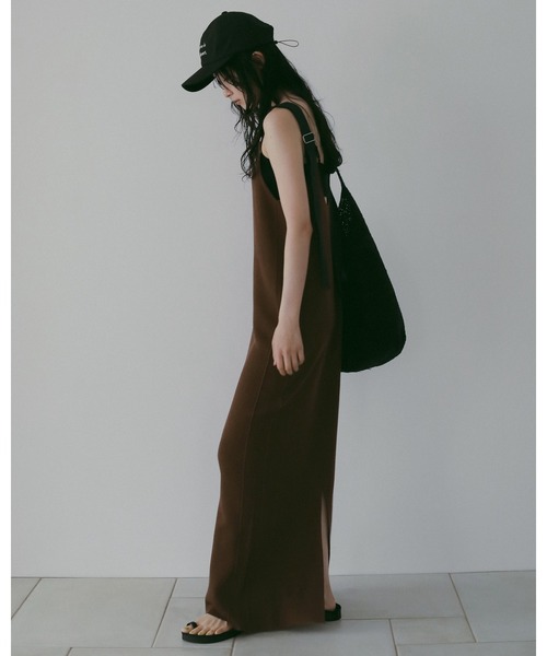 anuke(アンヌーク)の「Raffia Tote Bag(トートバッグ・レディース・ブラック/ナチュラル・FREE)」の9枚目の写真