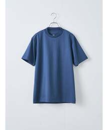 TRANSITION（トランジション）の「【TRANSITION】スーピマコットンポンチハイバックネッククルーネックTEE（Tシャツ/カットソー）」