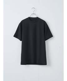 TRANSITION（トランジション）の「【TRANSITION】スーピマコットンポンチハイバックネッククルーネックTEE（Tシャツ/カットソー）」