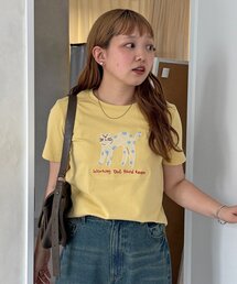 CPCM | ネコ刺繍T(Tシャツ/カットソー)