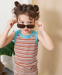 【リンク】イロイロ総柄タンクトップ_セットアップ可