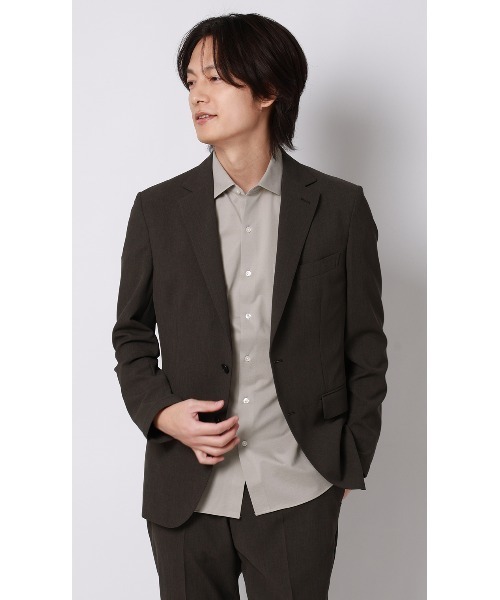 AOYAMA（アオヤマ）の「ワイドカラーニットシャツ【半袖】【ALTIMA premium】（シャツ/ブラウス・メンズ・ブルー/ネイビー/ベージュ・LL/L/M）」の7枚目の写真