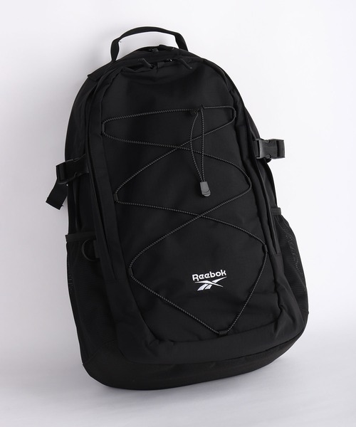 WESTSEA(ウエストシー)の「Reebok / リーボック ドローコードデザイン バックパック 大容量 PC収納 撥水 約30L(バックパック/リュック・メンズ・チャコール/ブラック/グレー・FREE)」の1枚目の写真