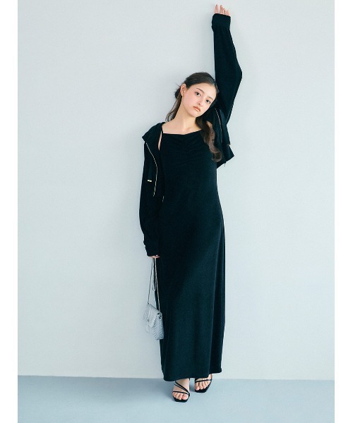 WEB限定】パイルパーカーセットキャミワンピース（ワンピース
