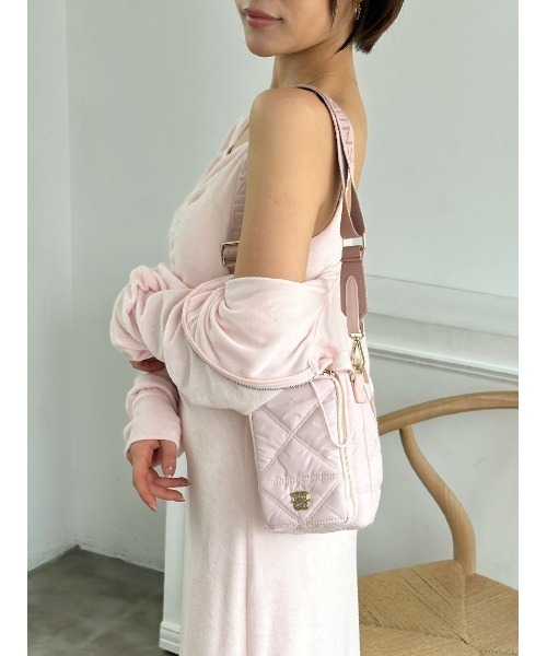 SNIDEL(スナイデル)の「【WEB限定】パイルパーカーセットキャミワンピース(ワンピース・レディース・イエロー/ピンク/ブラック・F)」の18枚目の写真