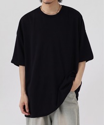TRポンチビックシルエットTee 半端袖