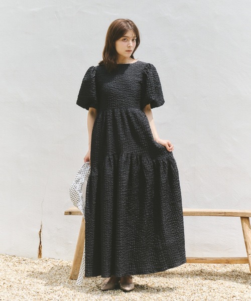 Olu.（オルドット）の「ビッグリボンフレアワンピース（ワンピース