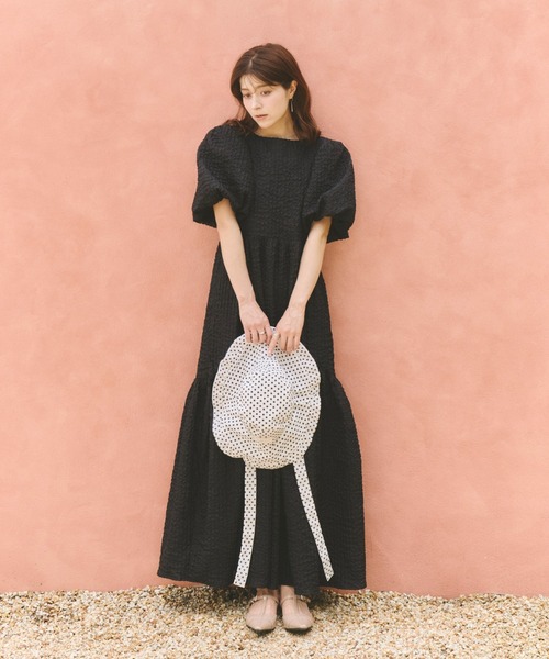 Olu.（オルドット）の「ビッグリボンフレアワンピース（ワンピース