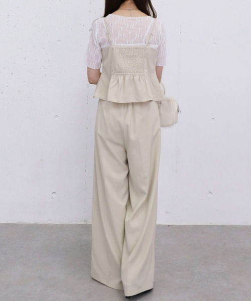 archives(アルシーヴ)の「【1枚でも重ねても可愛い】ドットアソートレースTOPS(Tシャツ/カットソー・レディース・アイボリー/オフホワイト/ブラック・MEDIUM)」の17枚目の写真