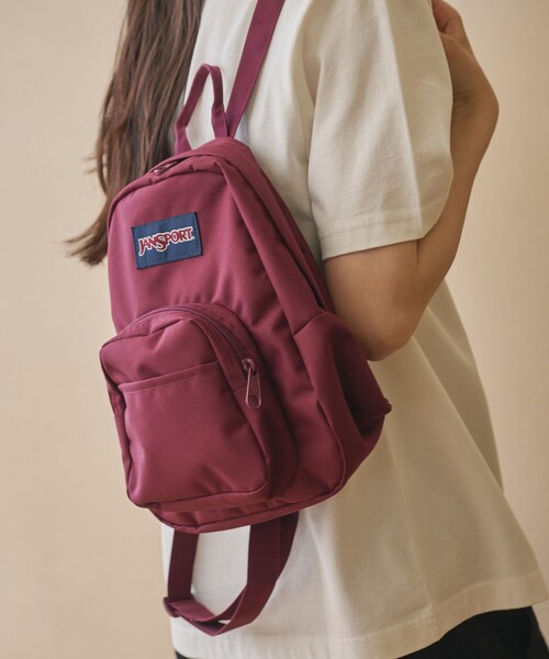 JANSPORT（ジャンスポーツ）の「【別注】＜JANSPORT＞HALF PINT ワインレッド ミニリュック（バックパック/リュック・レディース・ワインレッド・FREE）」の3枚目の写真