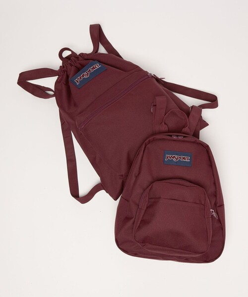 JANSPORT（ジャンスポーツ）の「【別注】＜JANSPORT＞HALF PINT ワインレッド ミニリュック（バックパック/リュック・レディース・ワインレッド・FREE）」の8枚目の写真