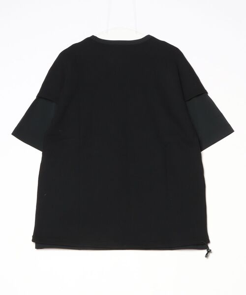 POLIQUANT（ポリクアント）の「【POLIQUANT】別注 THE LAYERED S/S TEE（Tシャツ/カットソー・メンズ・ダークグレー/ブラック・3/1/4）」の3枚目の写真