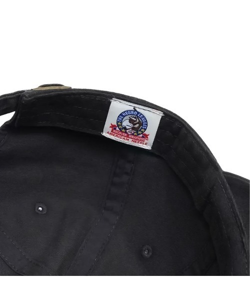 AMERICAN NEEDLE（アメリカンニードル）の「アメリカンニードル【AMERICAN NEEDLE】- キャップ【New York Black Yankees Archive Legend Cap BLACK SMU694FNBY-BLK】（キャップ・メンズ・ブラック・ONE SIZE）」の8枚目の写真