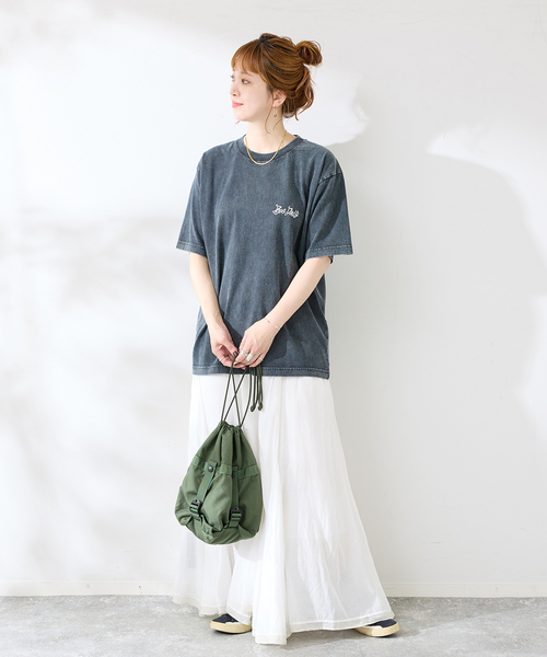 BEN DAVIS（ベンデイビス）の「Ben Davis 別注 グラフィックカコウTシャツ（Tシャツ/カットソー・メンズ・ブラック/チャコールグレー・MEDIUM/LARGE）」の3枚目の写真