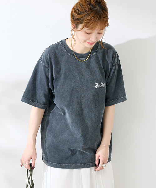 BEN DAVIS（ベンデイビス）の「Ben Davis 別注 グラフィックカコウTシャツ（Tシャツ/カットソー・メンズ・ブラック/チャコールグレー・MEDIUM/LARGE）」の6枚目の写真