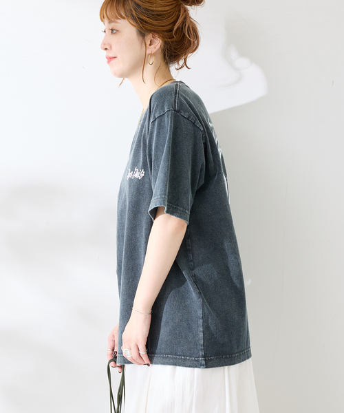BEN DAVIS（ベンデイビス）の「Ben Davis 別注 グラフィックカコウTシャツ（Tシャツ/カットソー・メンズ・ブラック/チャコールグレー・MEDIUM/LARGE）」の7枚目の写真