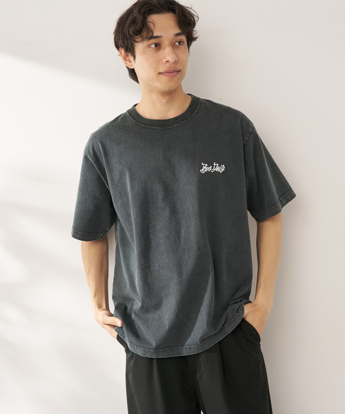 BEN DAVIS（ベンデイビス）の「Ben Davis 別注 グラフィックカコウTシャツ（Tシャツ/カットソー・メンズ・ブラック/チャコールグレー・MEDIUM/LARGE）」の11枚目の写真
