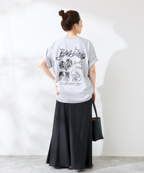 BEN DAVIS（ベンデイビス）の「Ben Davis 別注 グラフィックカコウTシャツ（Tシャツ/カットソー・メンズ・ブラック/チャコールグレー・MEDIUM/LARGE）」の16枚目の写真