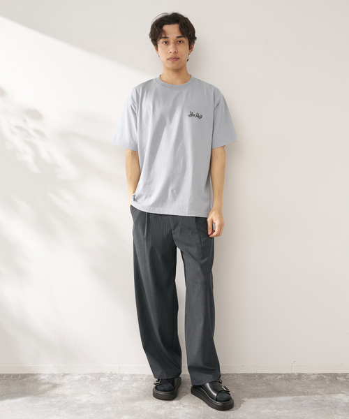 BEN DAVIS（ベンデイビス）の「Ben Davis 別注 グラフィックカコウTシャツ（Tシャツ/カットソー・メンズ・ブラック/チャコールグレー・MEDIUM/LARGE）」の20枚目の写真