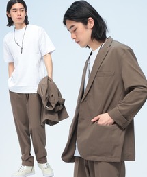 セール】【セットアップ】ストレッチ カジュアル スーツ COOL