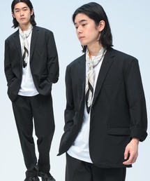 URBAN SQUARE（アーバンスクエア）の「【セットアップ】カジュアルスーツ 軽量 COOL 通気冷涼 ストレッチ 上下セット（スーツセット）」