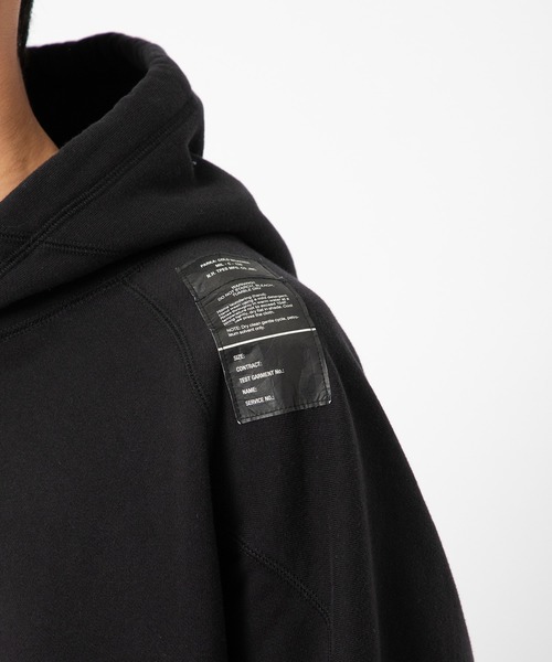 N.HOOLYWOOD（N.ハリウッド）の「POCKET HOODIE（パーカー・メンズ・ブラック/ブルー・40/38）」の10枚目の写真